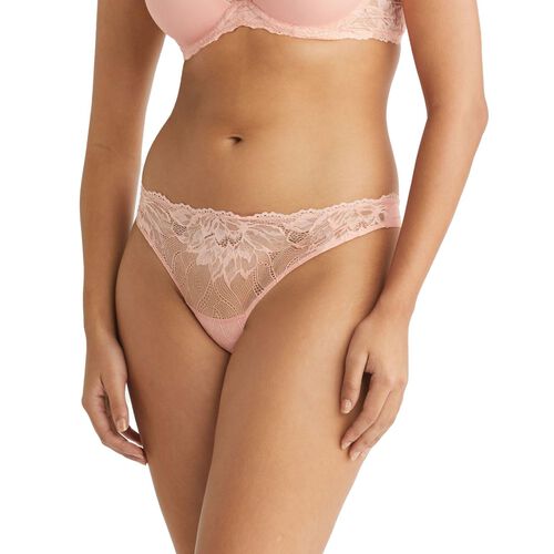 Calvin Klein Seductive Comfort Lotus Floral Thong